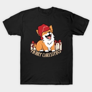 Corgi Merry Christmas T-Shirt